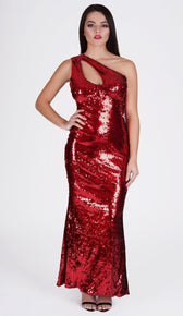 'BRIA' Sequin Gown - GLAMBAE FASHION