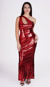 'BRIA' Sequin Gown - GLAMBAE FASHION