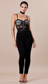 "BRITTANY" Lace Bodysuit - GLAMBAE FASHION