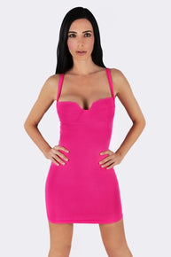 'LIA' Bustier Mini Dress - GLAMBAE FASHION