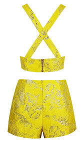 JEZELLE Two Piece Shorts Set