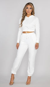 BRIELLE Jogger - White