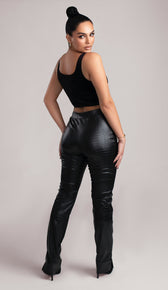 SHEYNA Velvet Corset Top