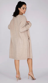 DANI Wool Cardigan - Beige