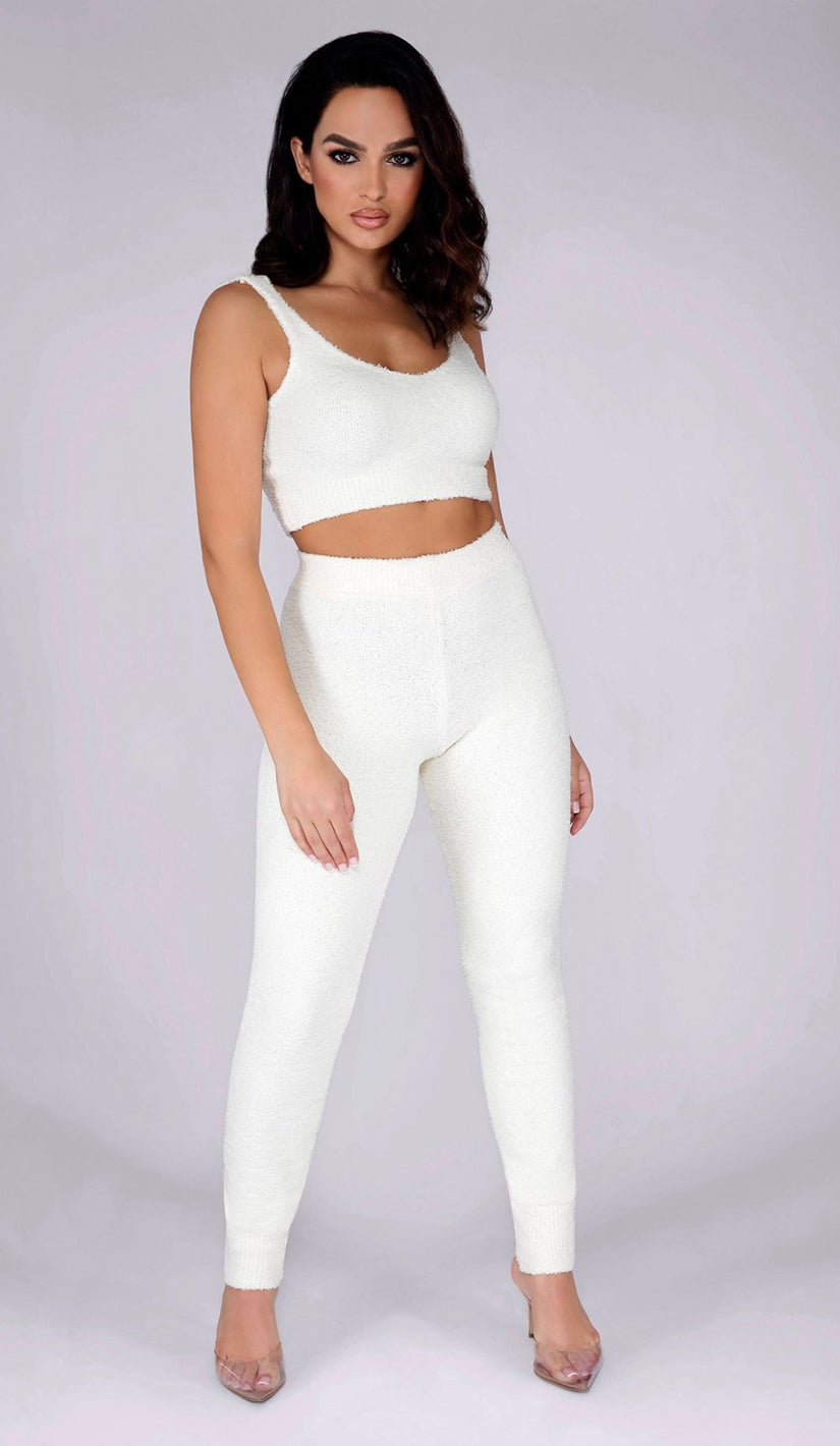 KIMBER Teddy Cami Top - Cream