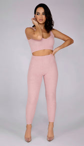 KIMBER Teddy Cami Top - Blush