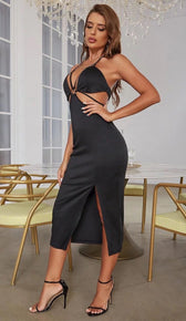 ELISSA Cutout Midi Dress