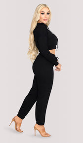 BRIELLE Jogger - Black