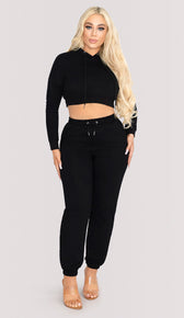 BRIELLE Jogger - Black