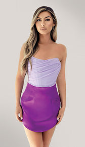 CATALINA Bustier Top - Lilac