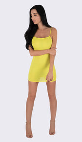 'TINA' Open Back Mini Dress - GLAMBAE FASHION