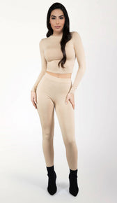 HADLEY Skinny Tights Set - Nude