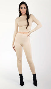 HADLEY Skinny Tights Set - Nude