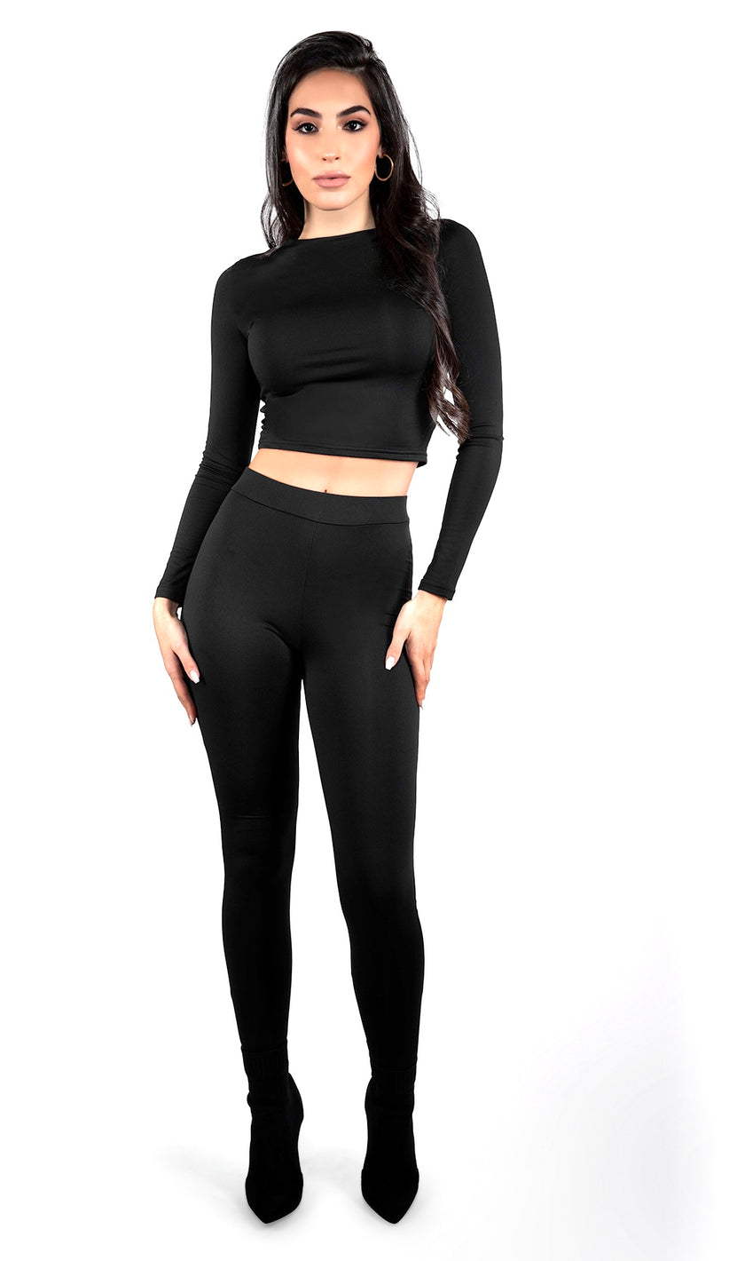 HADLEY Skinny Tights Set - Black