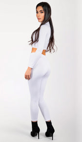 HADLEY Skinny Tights Set - White