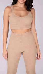 KIMBER Teddy Cami Top - Sand