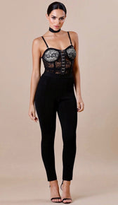 "BRITTANY" Lace Bodysuit - GLAMBAE FASHION