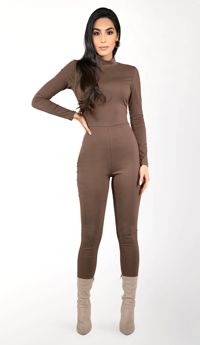 MICAELA Jumpsuit - Chocolate