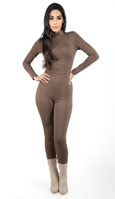 MICAELA Jumpsuit - Chocolate