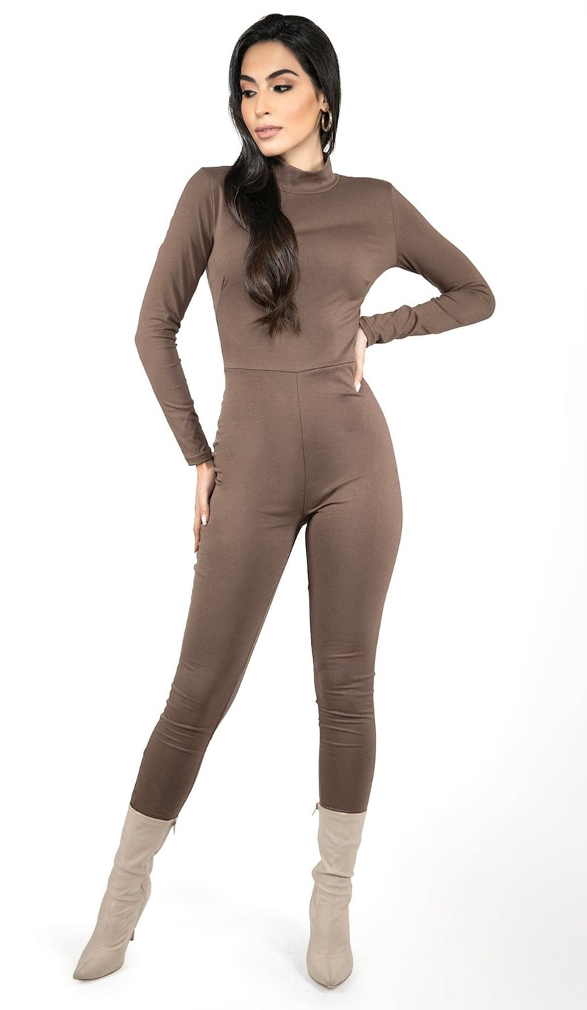 MICAELA Jumpsuit - Chocolate