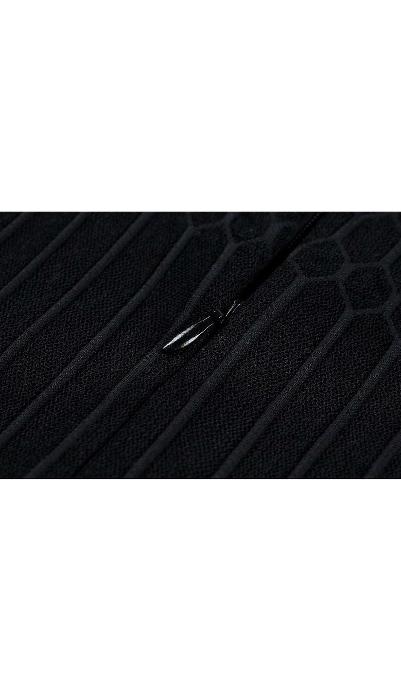 'NABILA' Peek-a-Boo Sheer Bodysuit - GLAMBAE FASHION