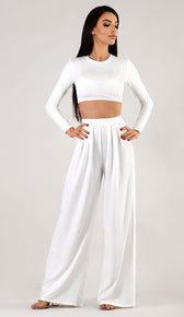 OLIVIA Two Piece Set - White