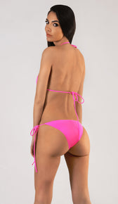 NIKITA Triangle Bikini Top - Hot Pink