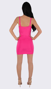 'LIA' Bustier Mini Dress - GLAMBAE FASHION